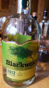 Blackwoods Gin at the White Horse Pub